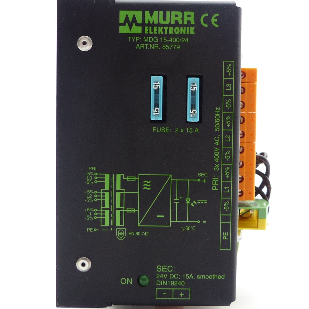 Power Supply Unit MDG 15-400/24