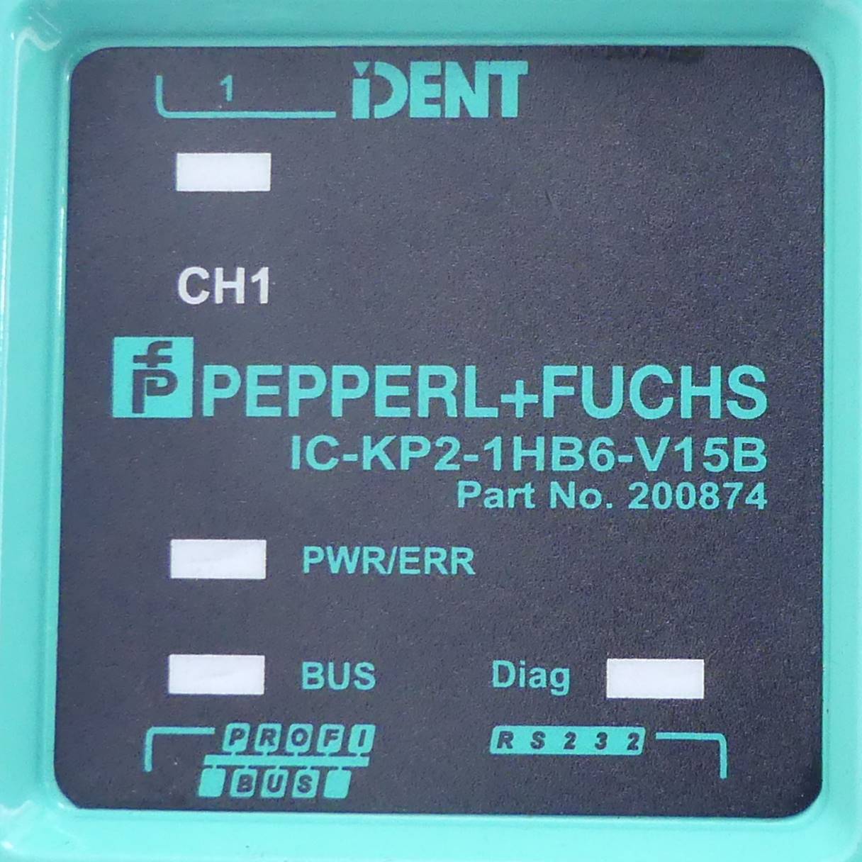 Auswerteeinheit IC-KP2-1HB6-V15B 