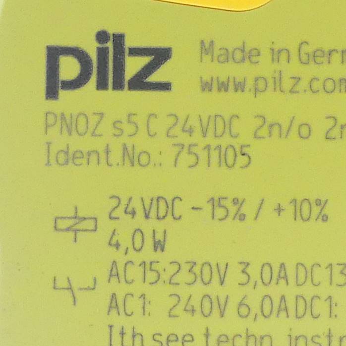 Sicherheitsrelais PNOZ s5C  Neu