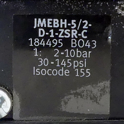 Solenoid valve JMEBH-5/2-D-1-ZSR-C
