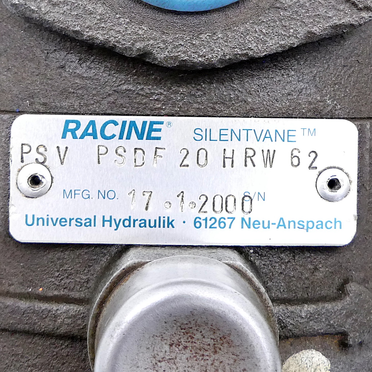 Radial piston pump Racine 