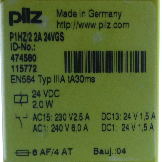 Not-Aus-Schaltgerät PNOZ X4 230VAC 3n/o 1n/c PNOZ X4 230VAC 3n/o1n/c Neu OVP