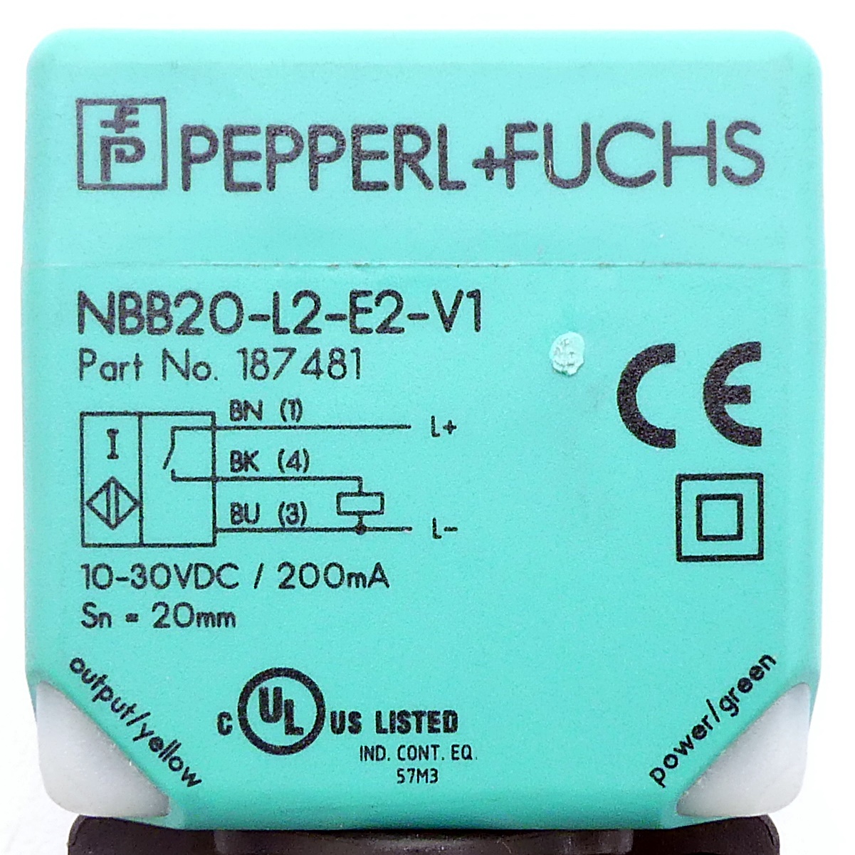 Inductiver Sensor NBB20-L2-E2-V1  