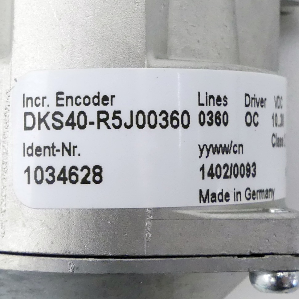 Incremental encoder DKS40-R5J00360 