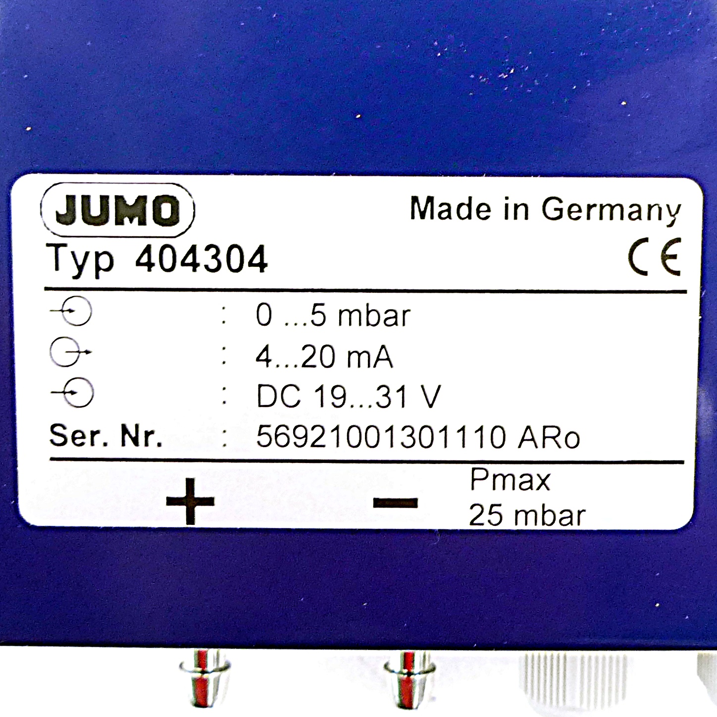 Pressure and differential pressure transmitter 