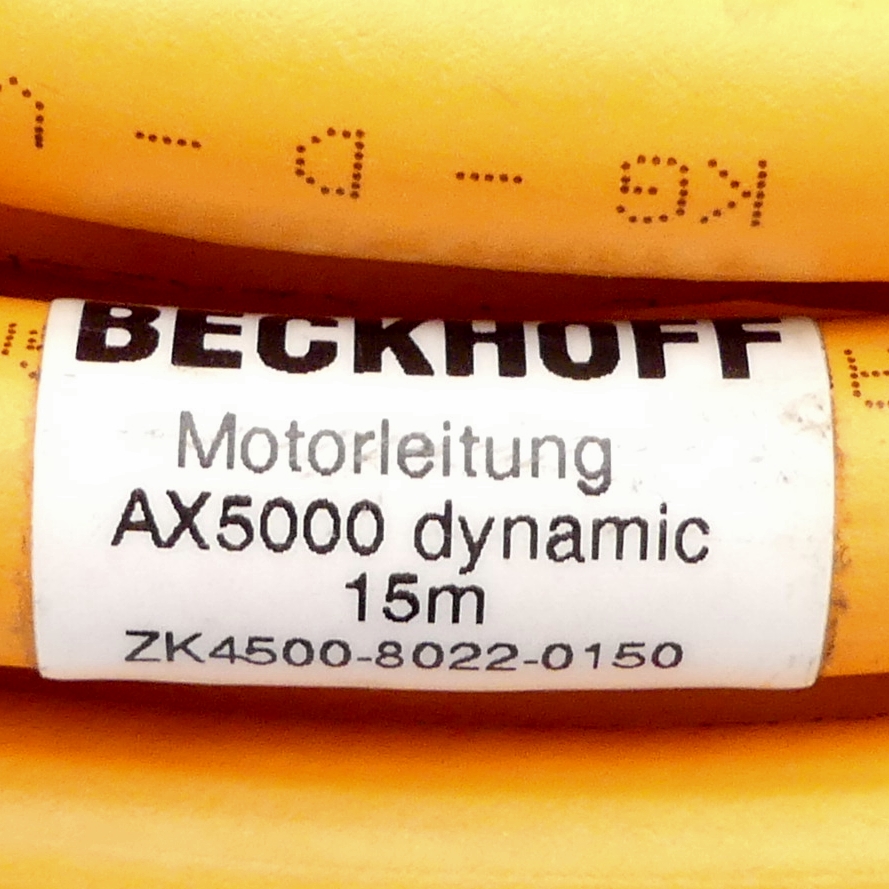 Motorleitung AX5000 dynamic