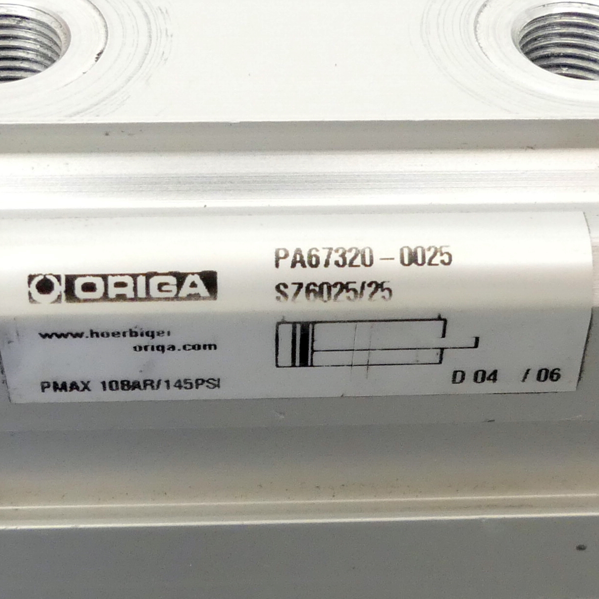 Kompaktzylinder PA67320-0025
