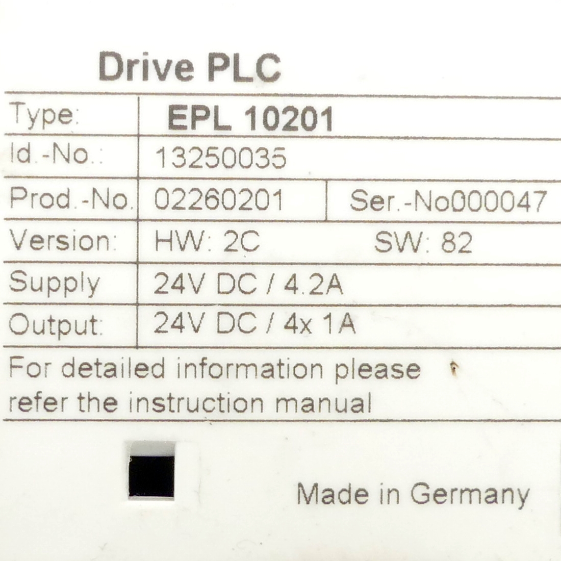 Expansion board 01 EPL 10201/ EPZ 10201 APPL