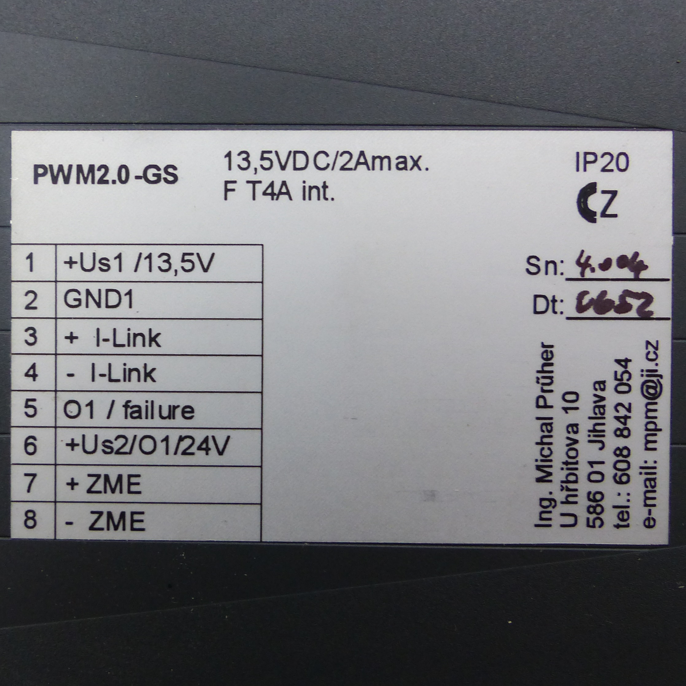 Regler PWM2.0-GS 