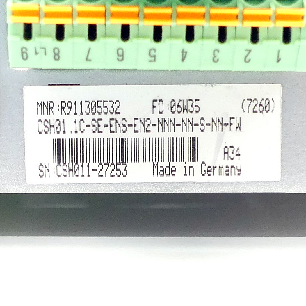 IndraDrive CSH01.1C-SE-ENS-EN2-NNN-NN-S-NN-FW