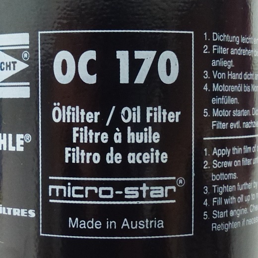 Ölfilter 99 W 20 