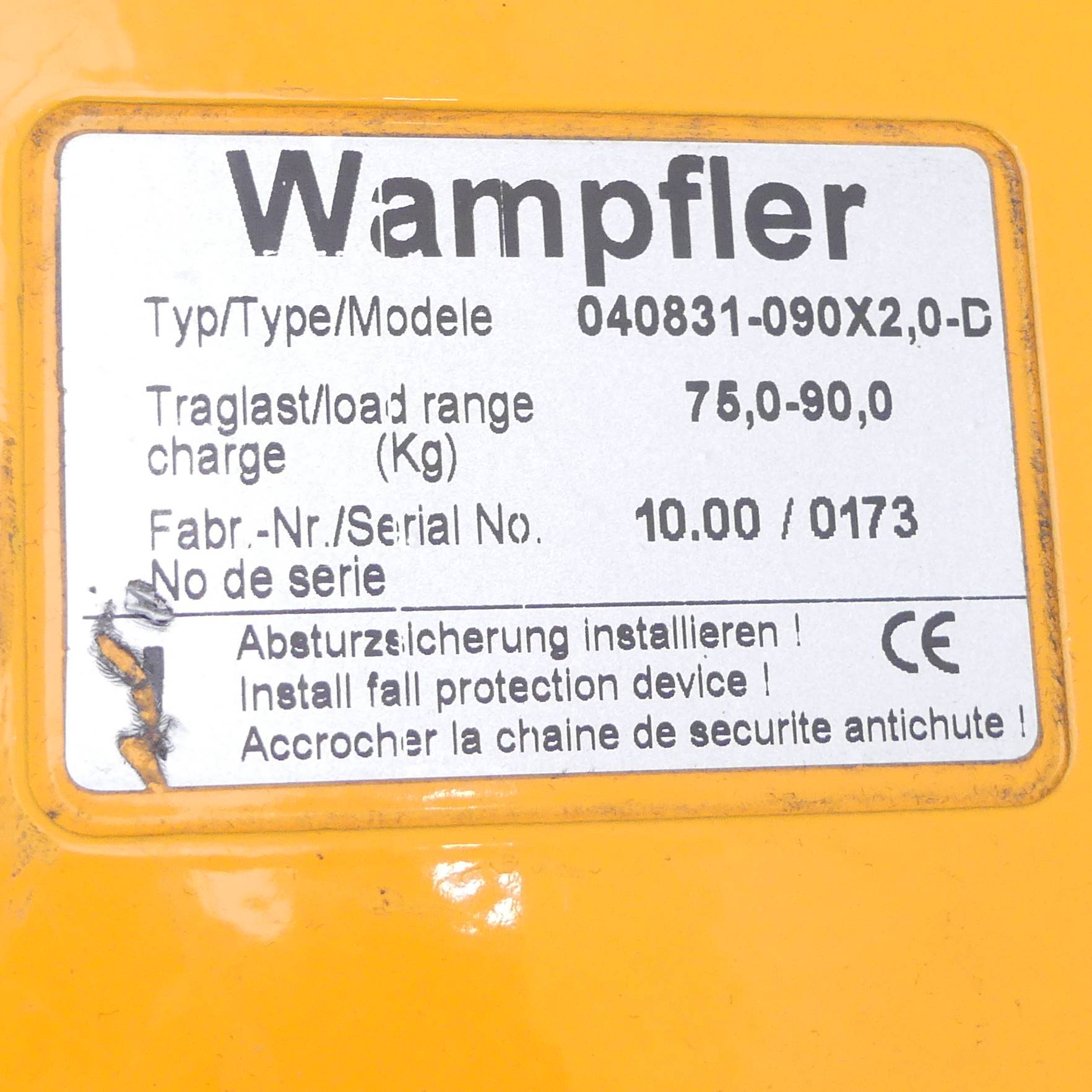 Balancer ohne Arretierung