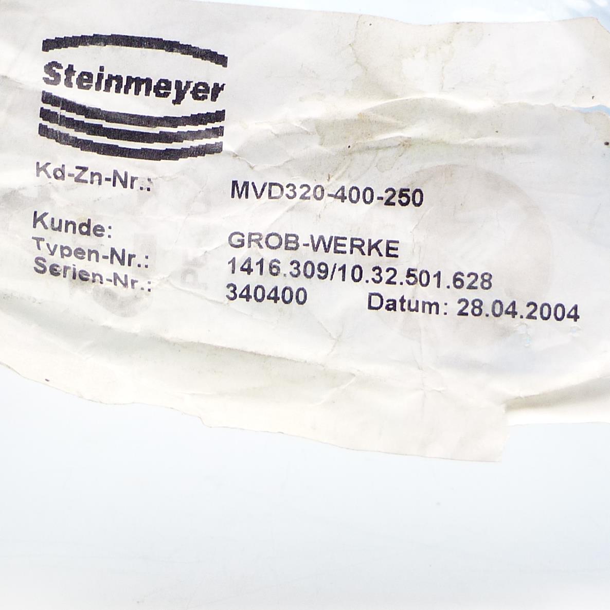 Ball screw Drive 1416.309/10.32.501.628