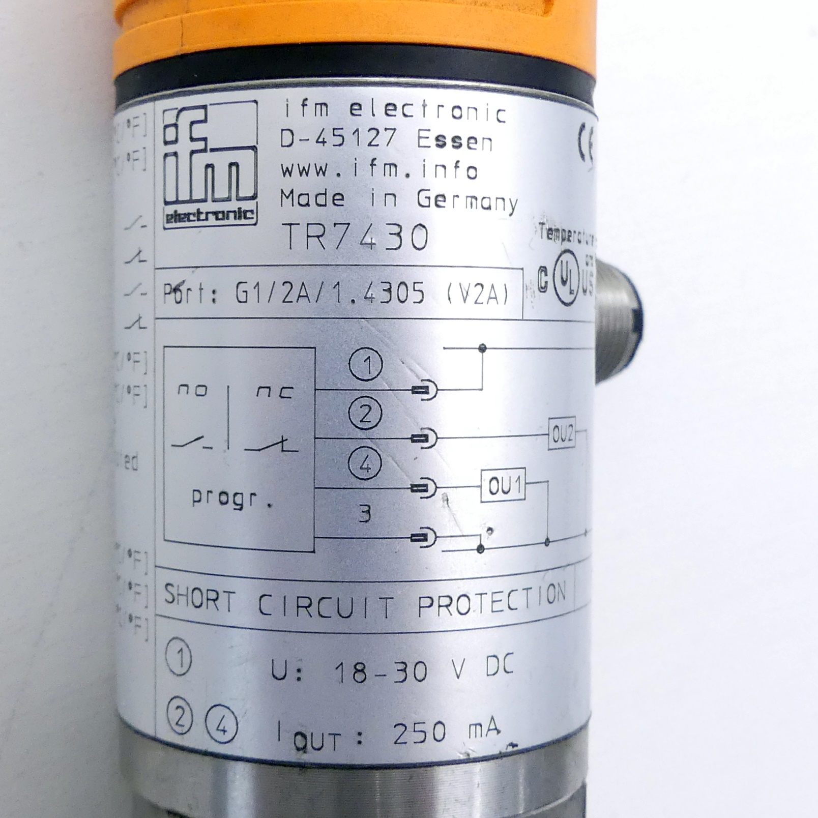 Auswerteelektronik mit Display für PT100/PT1000 Temperatursensoren  Gebraucht