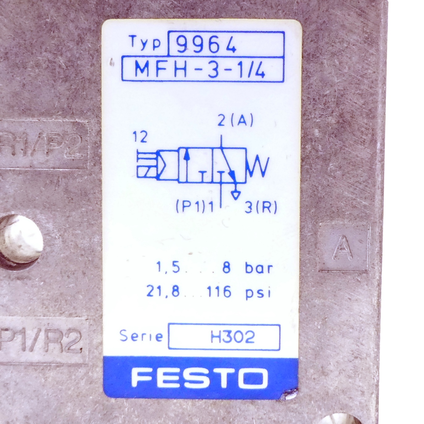 3/2 Way valve MFH-3-1 / 4