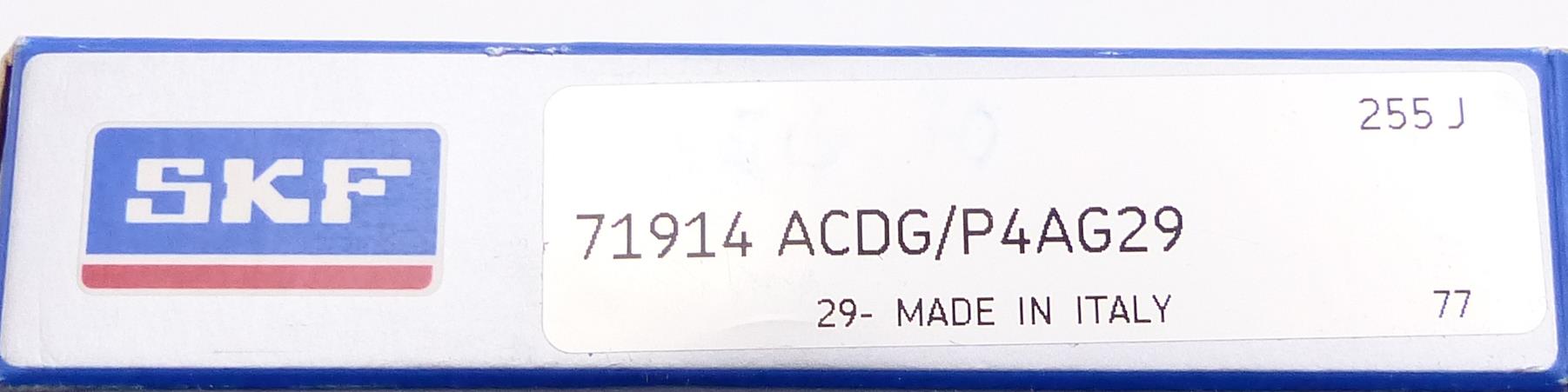 Hochpräzisionsspindellager ACDG/P4AG29 