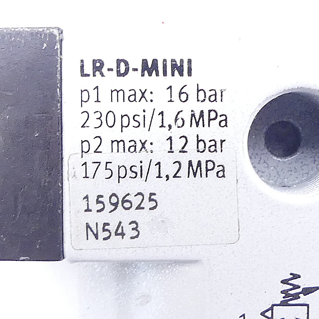 Pressure control valve LR-D-MINI 