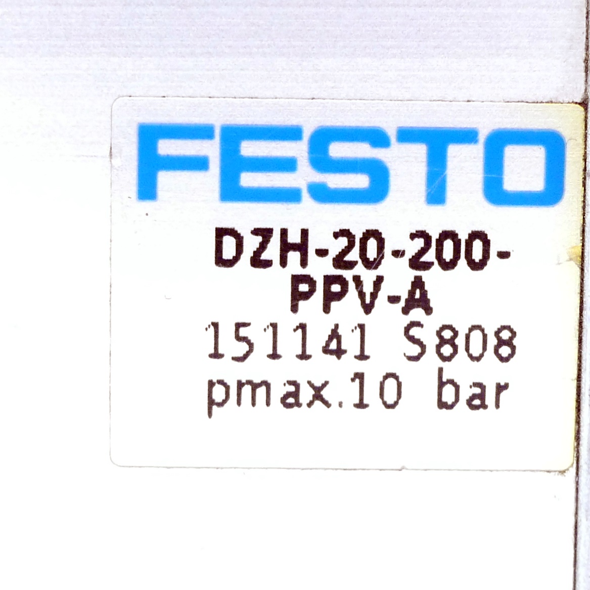Flachzylinder DZH-20-200-PPV-A 