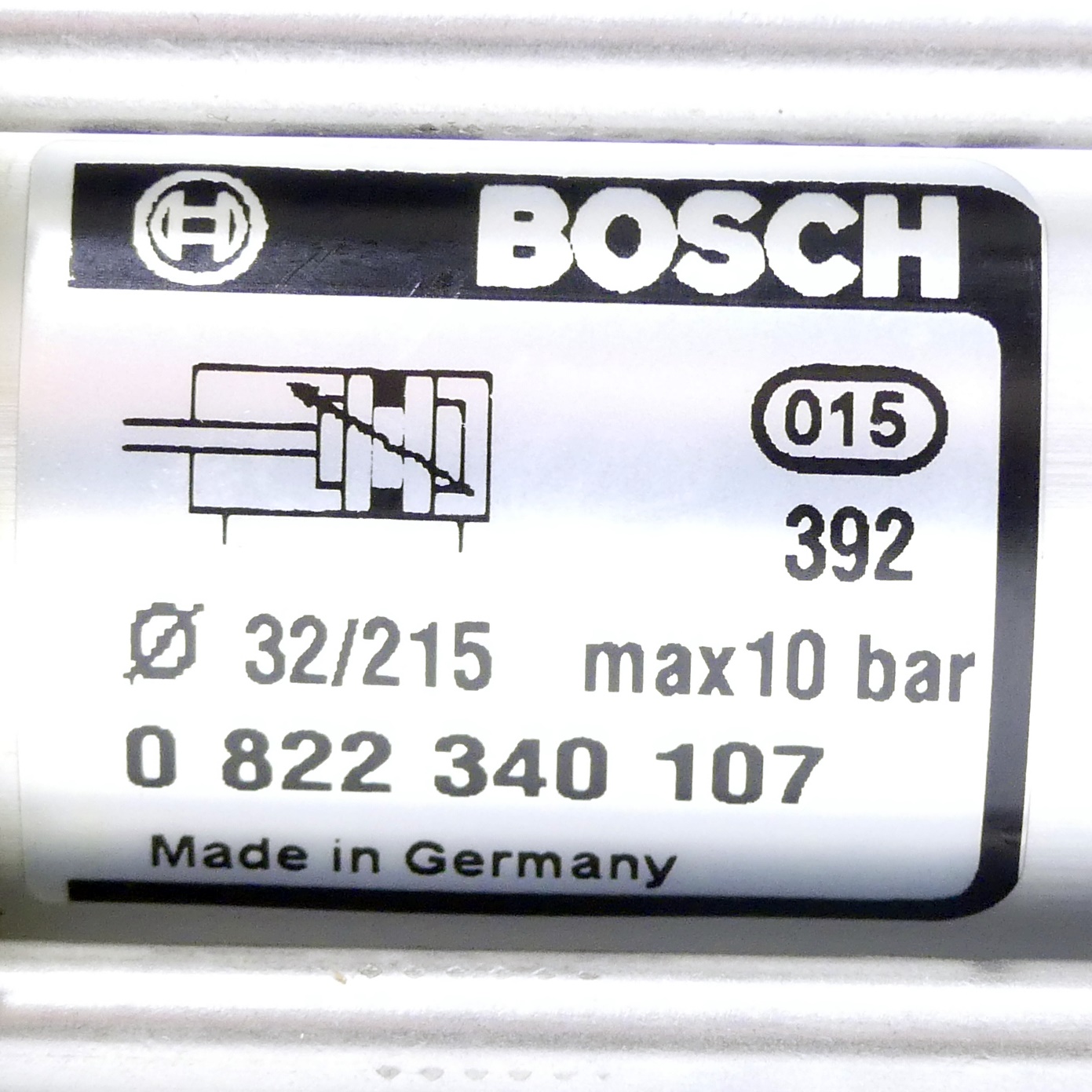 Pneumatic cylinder 0 822 340 107