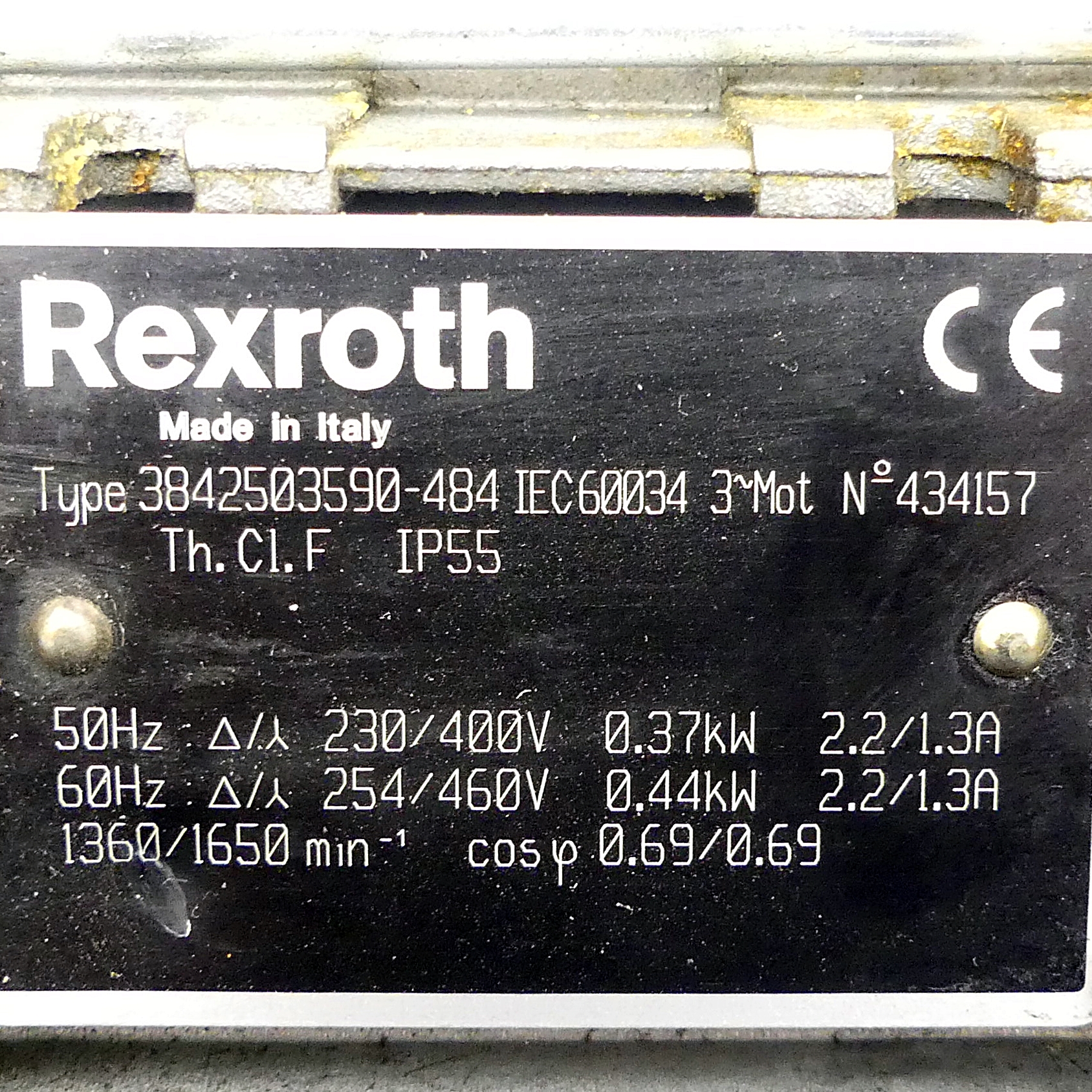 Three-phase motor IEC 60034 