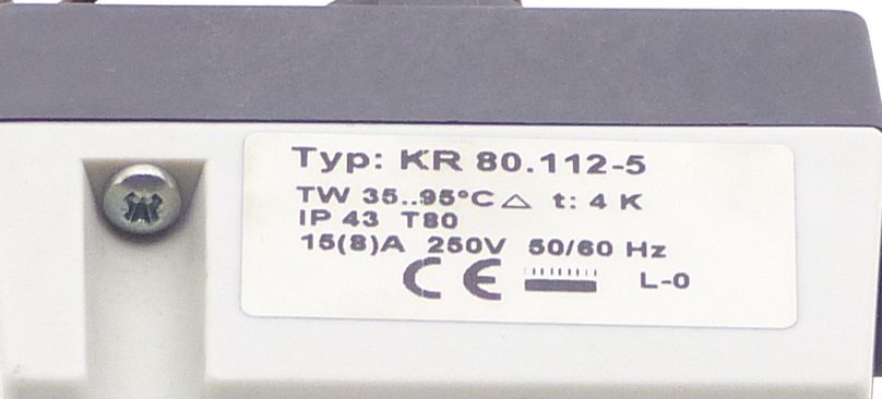 Temperature Controller KR 80 