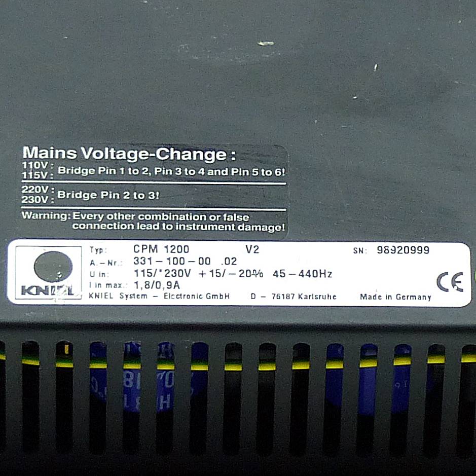 Timed power Supply CPM 1200 V2 