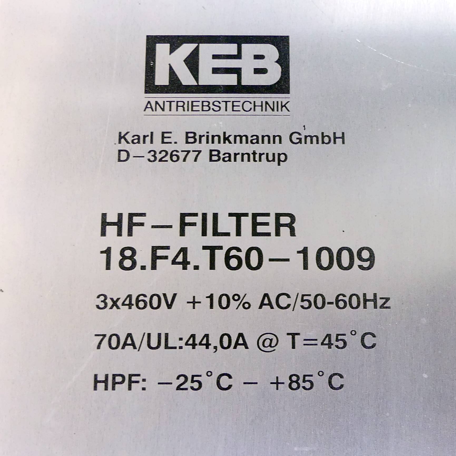 HF-Filter 