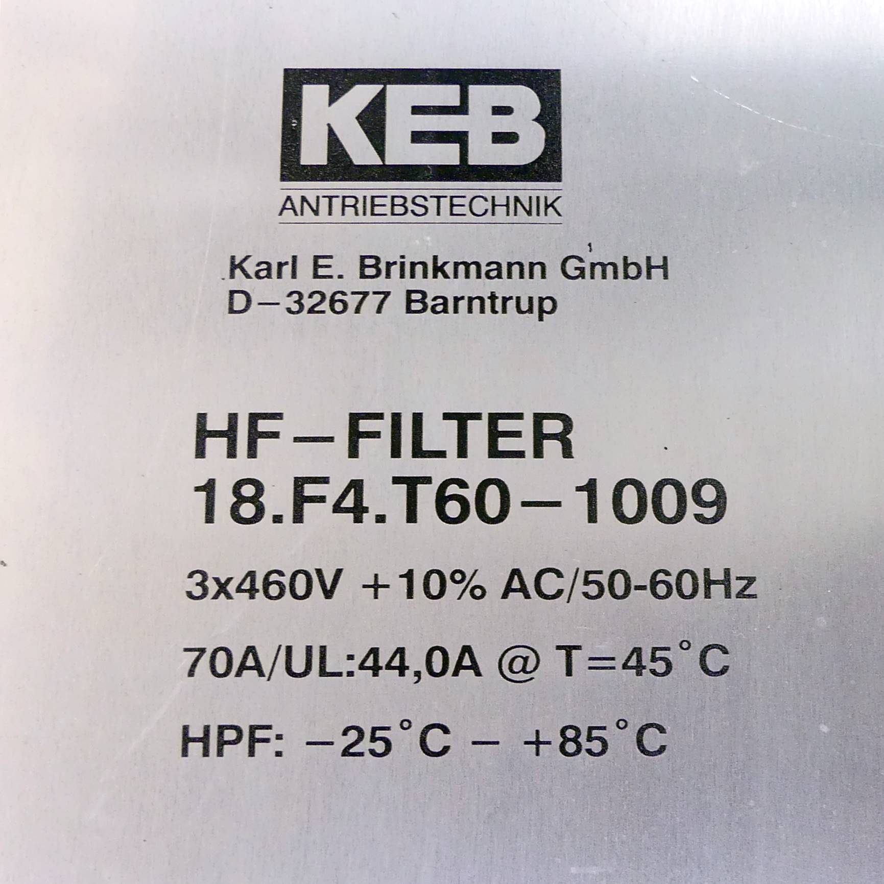 HF-Filter 