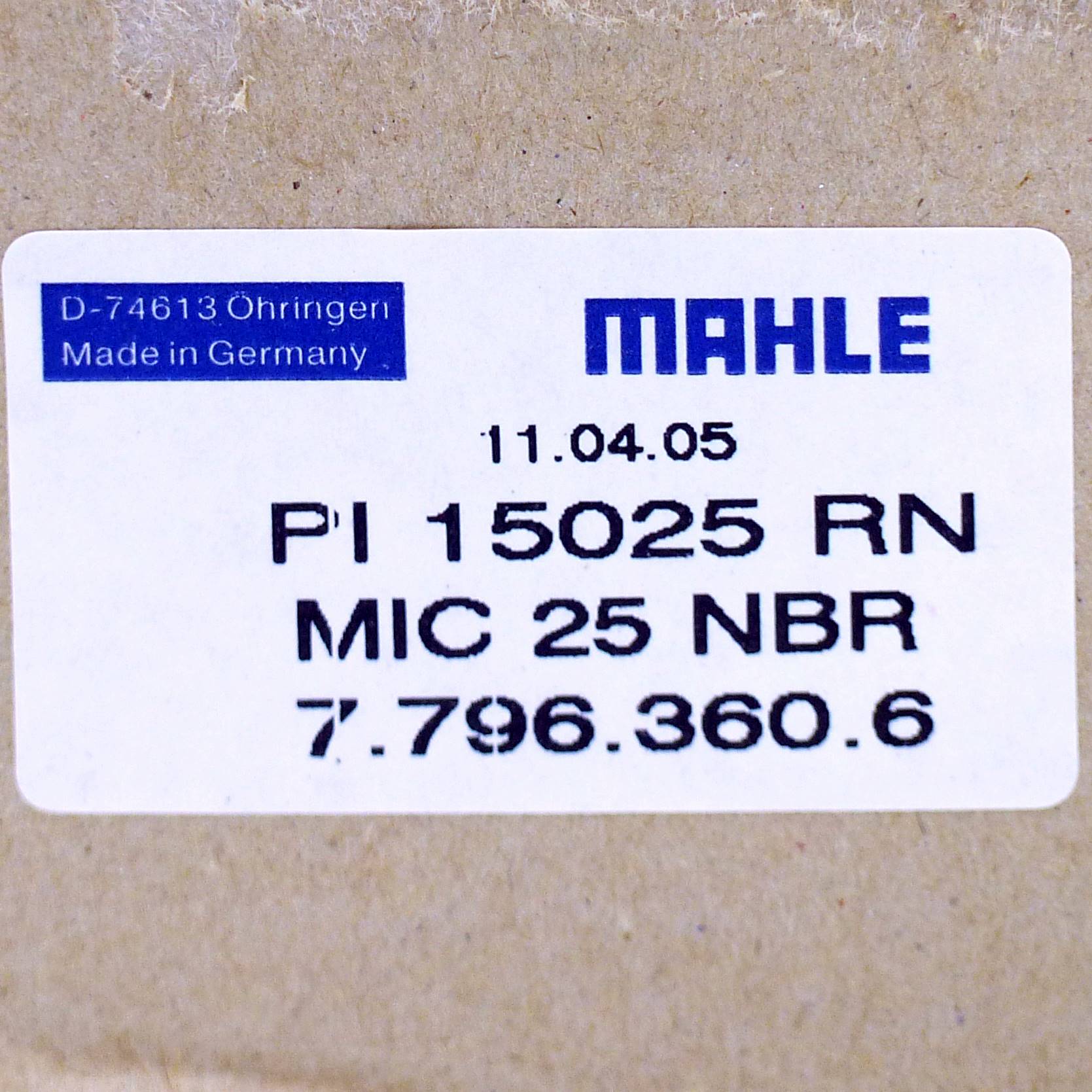 Rücklauf-Filterelement 77963606 7.796.360.6 Neu OVP