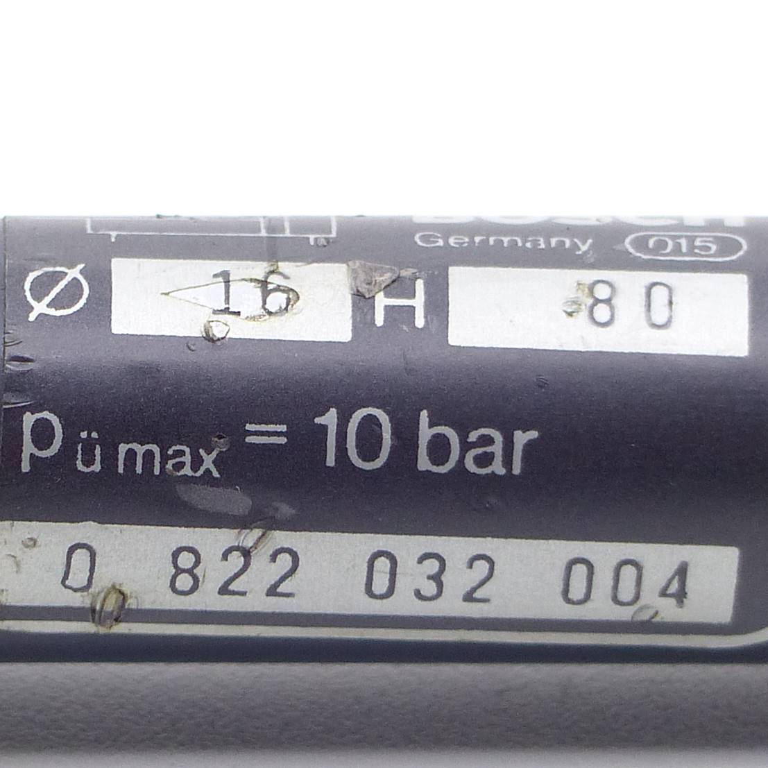 Rundzylinder 16 x 80  Gebraucht