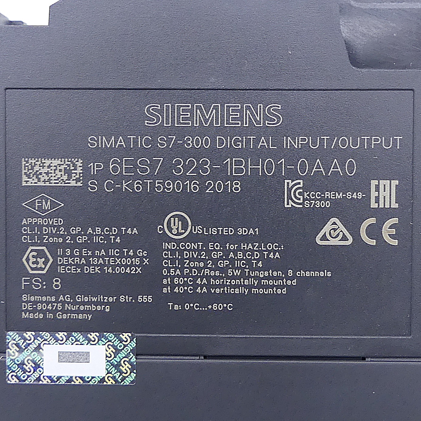 SIMATIC S7-300 Digital I/O Module 