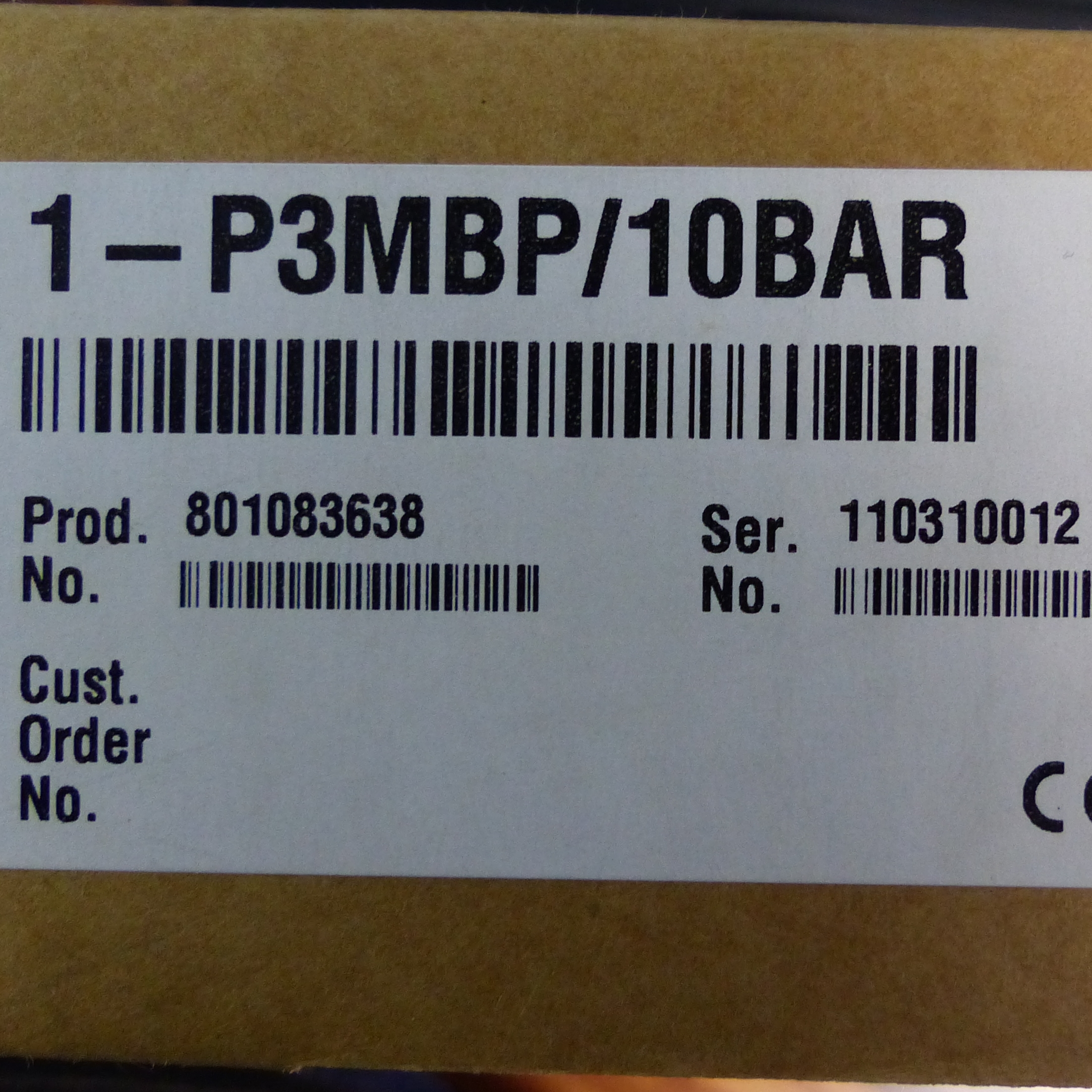 Absolute Pressure Transducer P3MB 