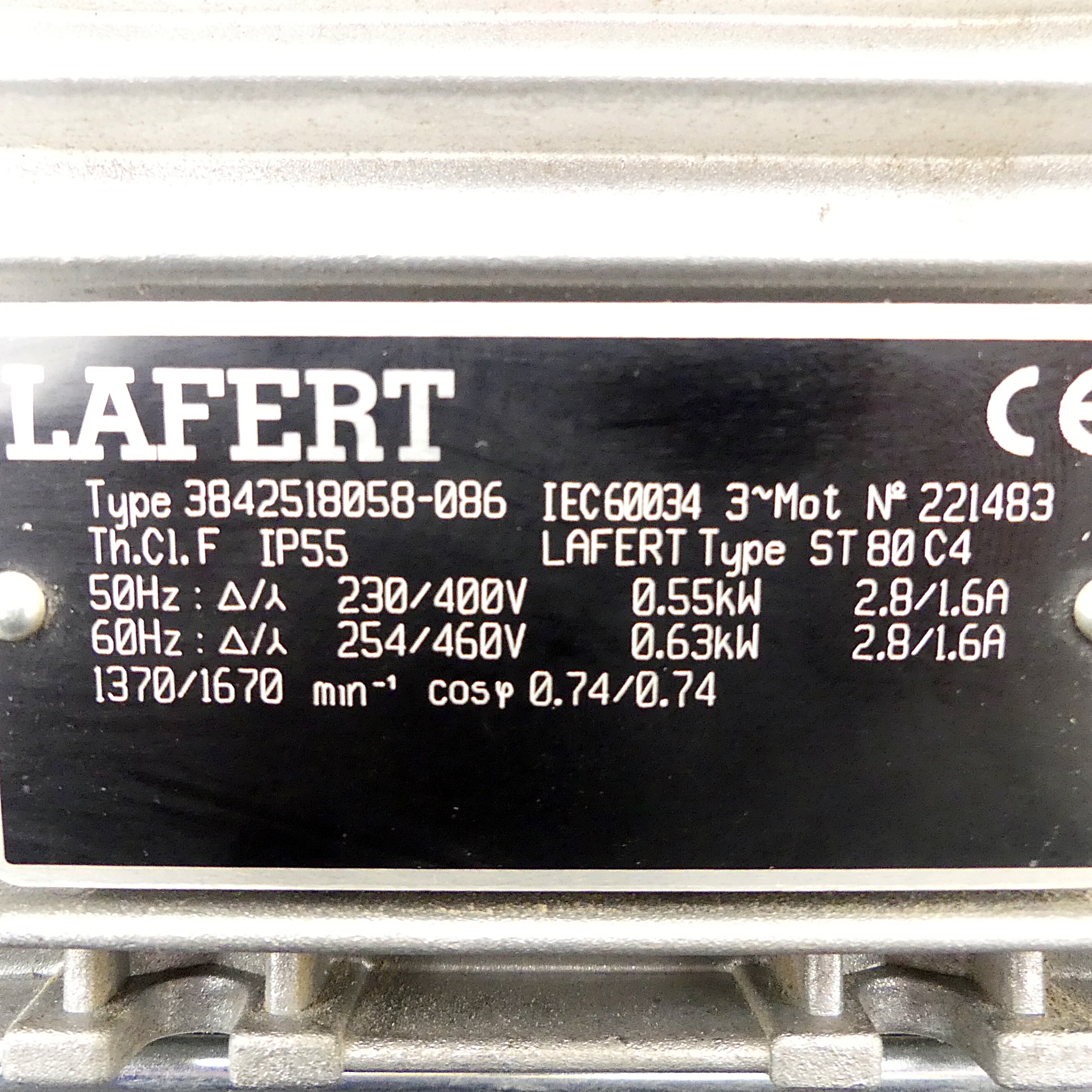 Three-phase motor IEC 60034