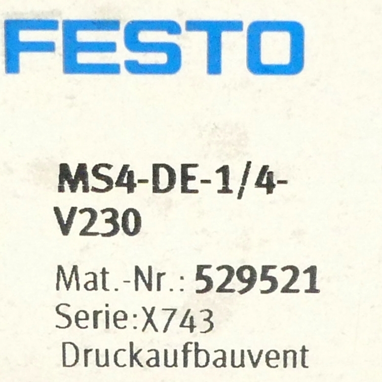 Druckaufbauventil 
