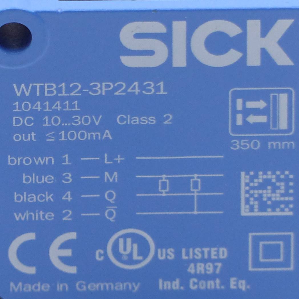 Reflexionslichtschranke WTB12-3P2431  