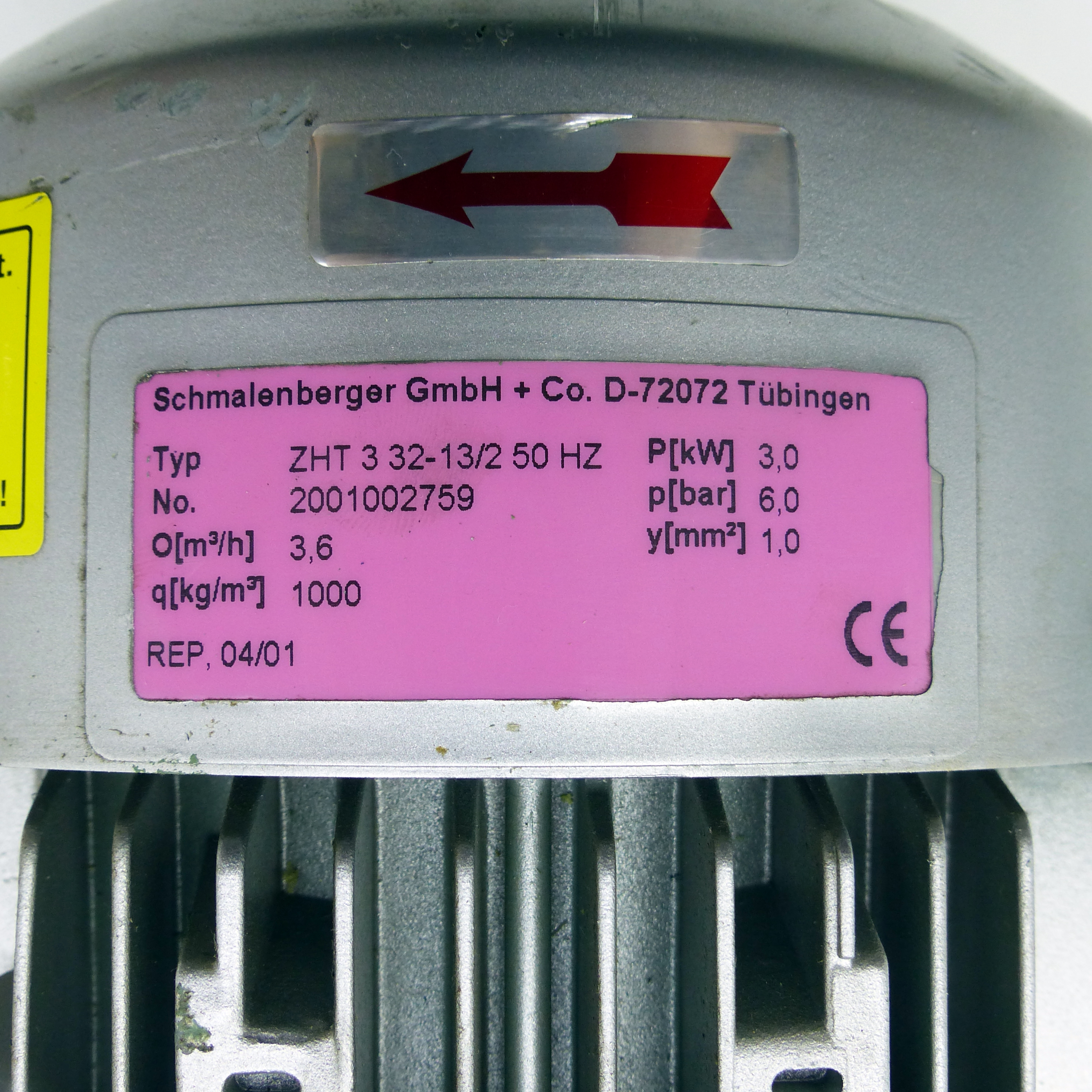 Tauchpumpen ZHT 3 32-13/2 50 HZ 