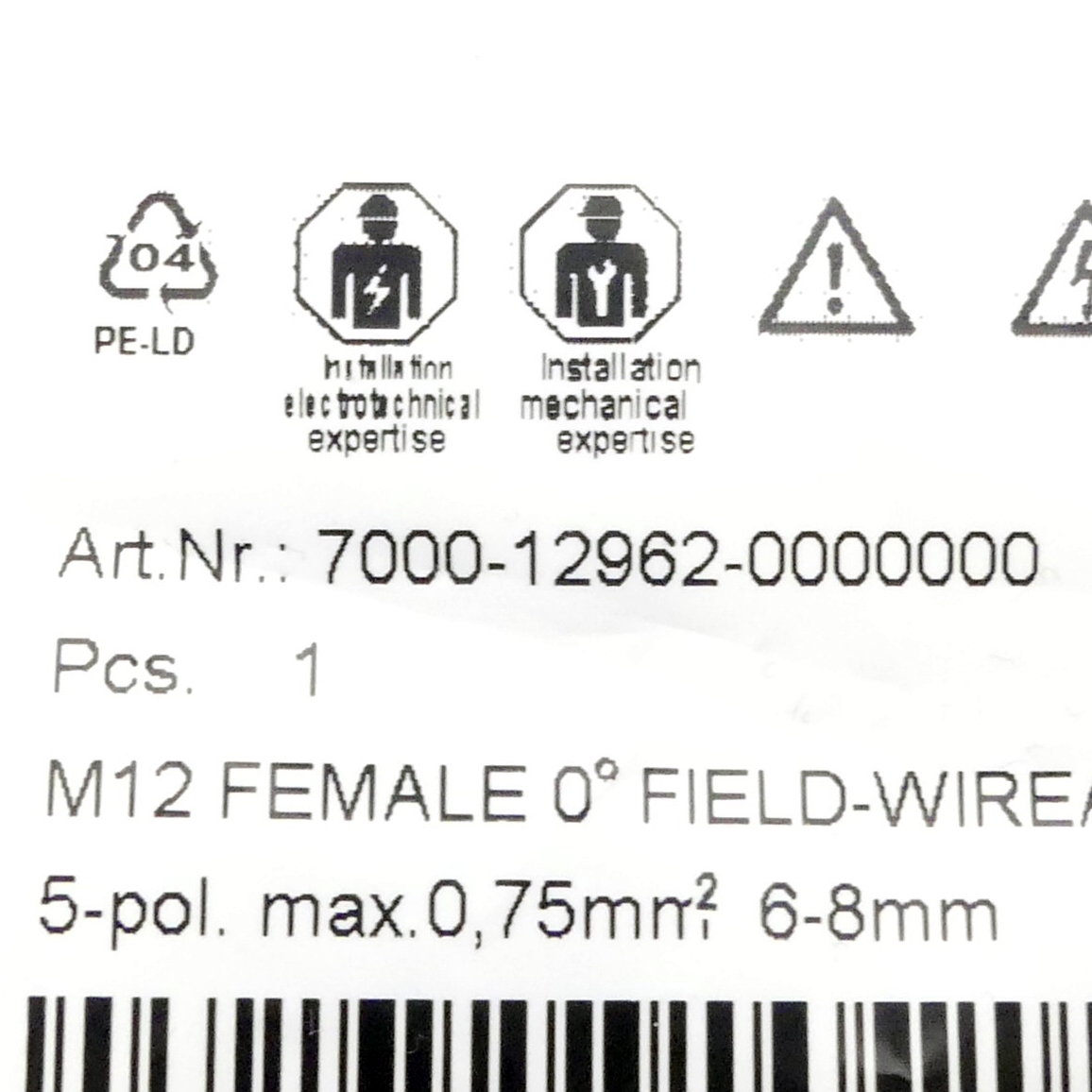 Screw terminal connection 