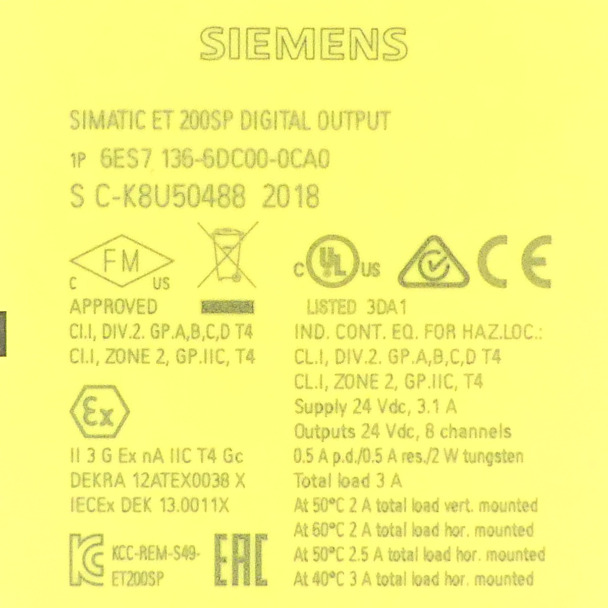 Digital output module
