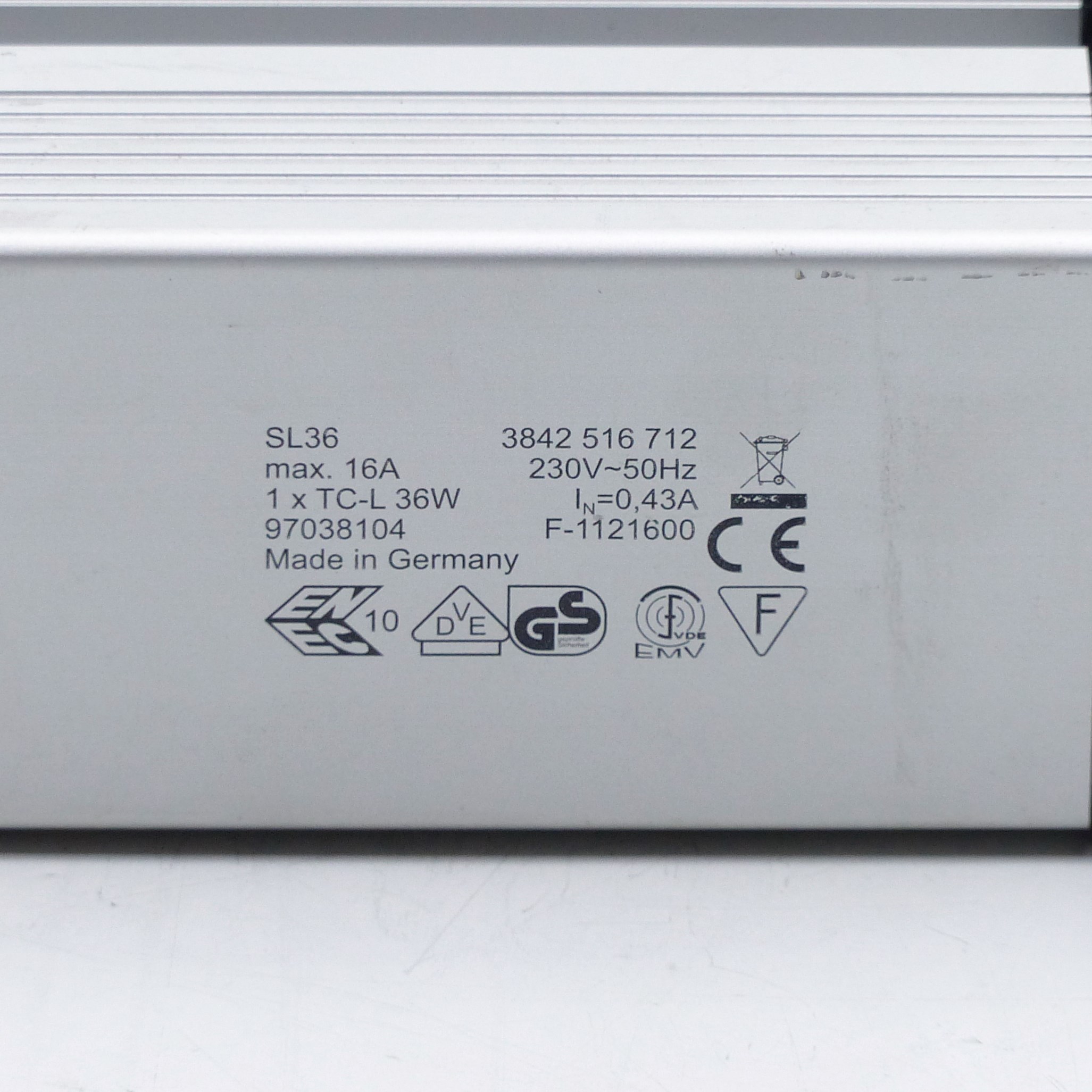 Compact fluorescent lamp SL36 