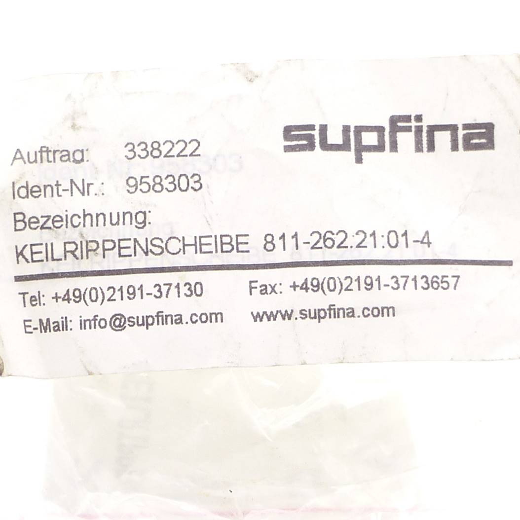 Keilrippenscheibe 811-262.21:01-4