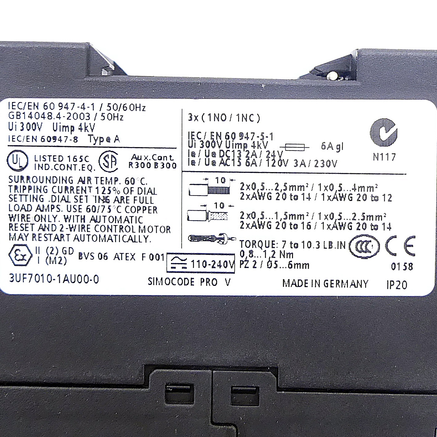 Grundgerät SIMOCODE PRO V