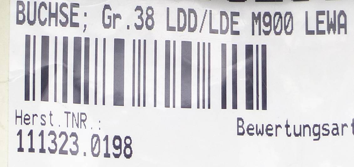 Buchse LDD/LDE M900 