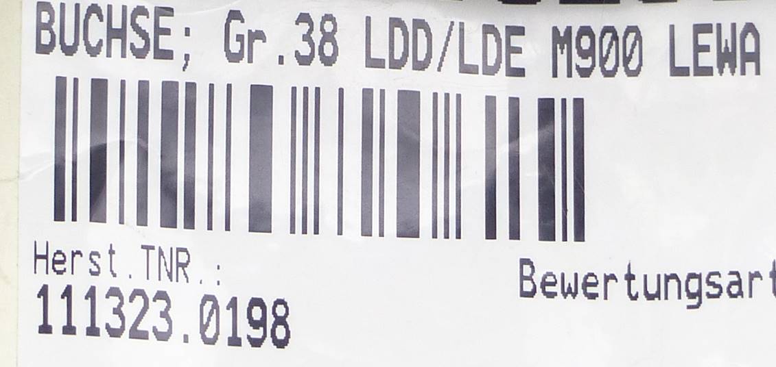 Socket LDD/LDE M900
