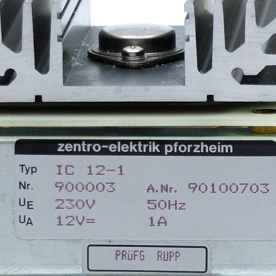 Power Supply Unit IC 12-1 