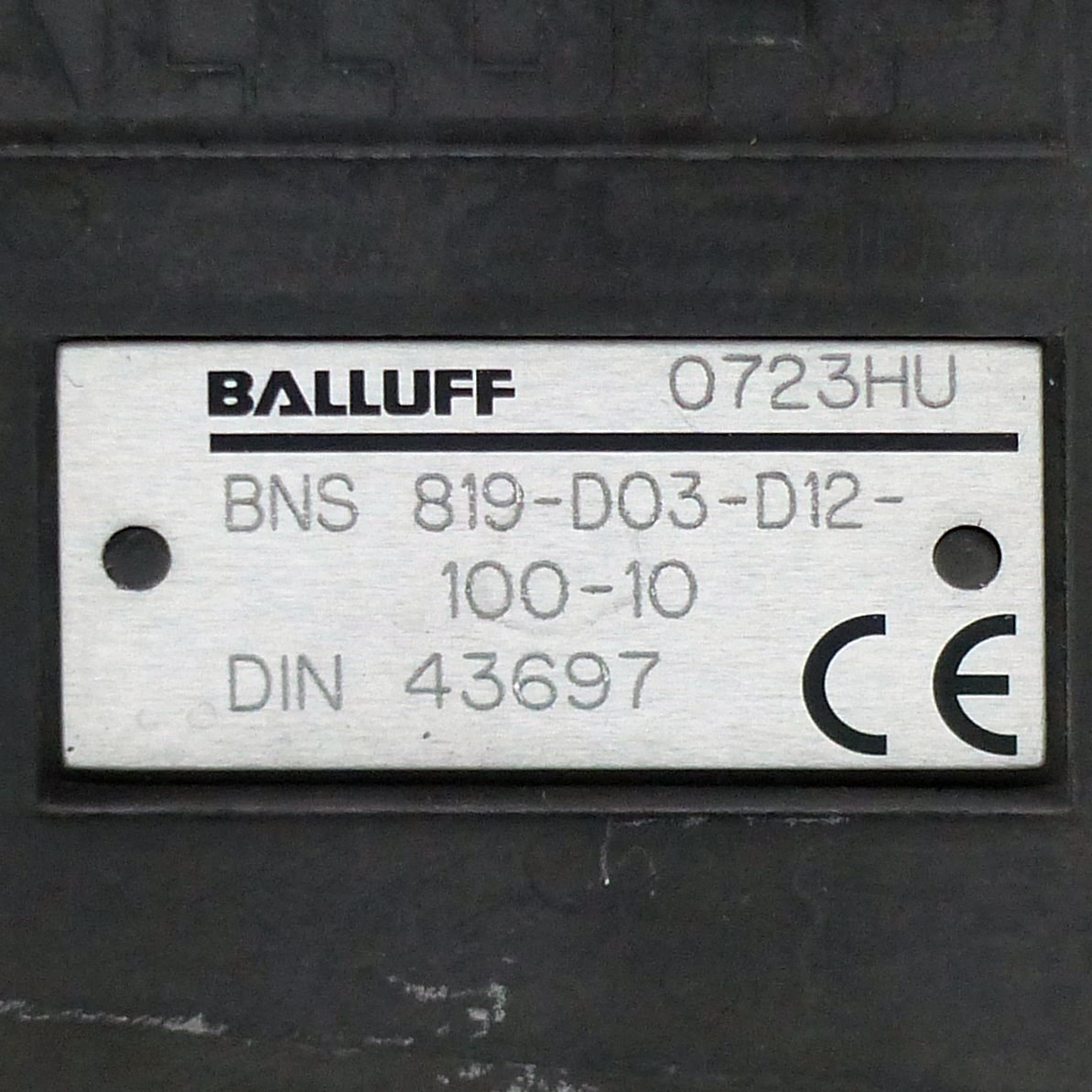 Reihenpositionsschalter BNS 819-D03-D12-100-10 