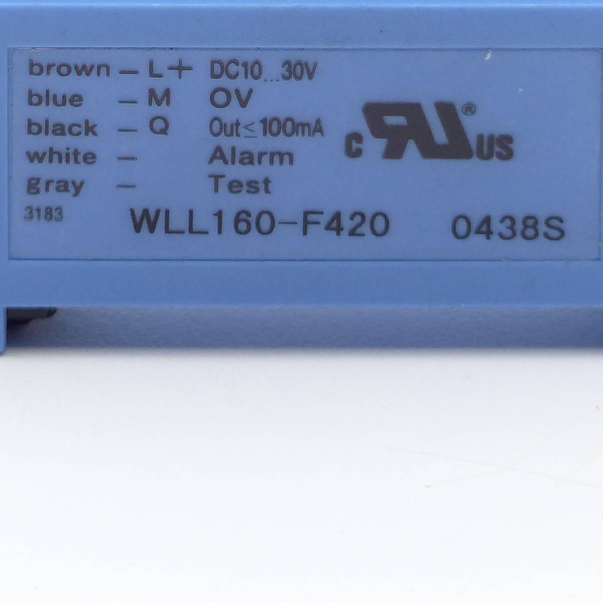 Lichtschranke für Lichtleiter WLL160-F420 
