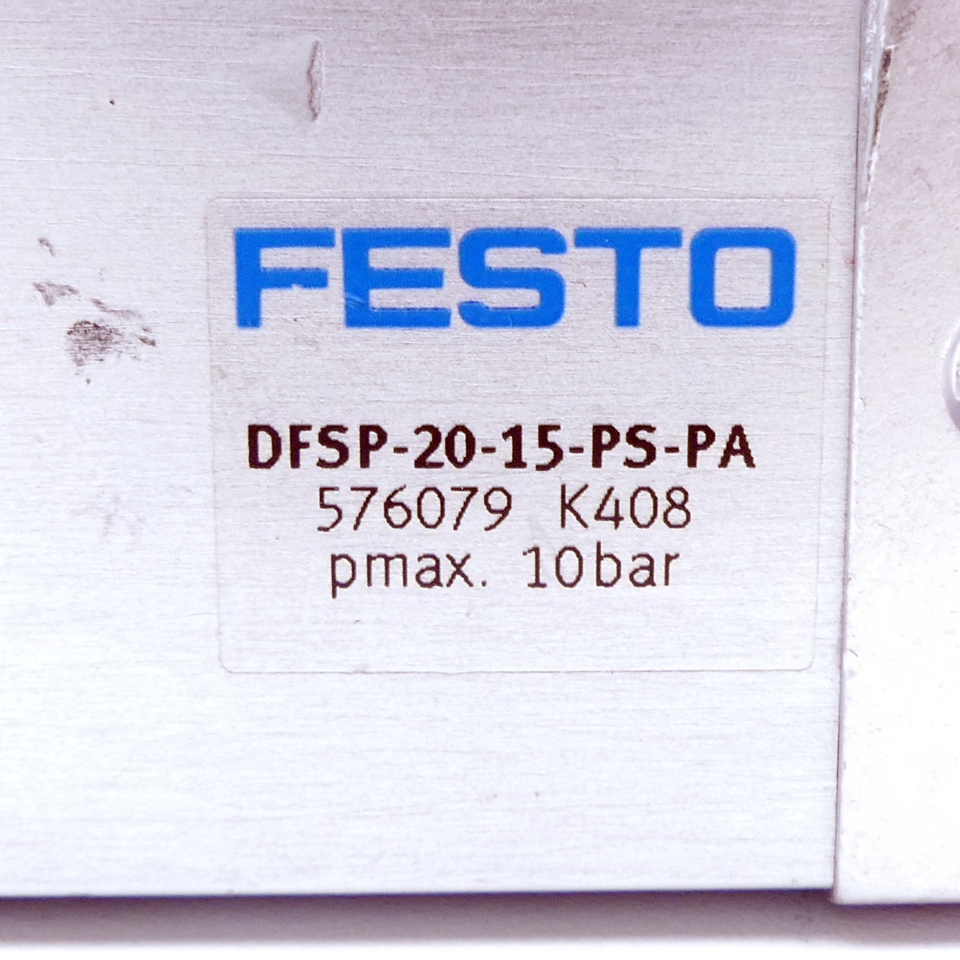Pneumatic cylinder DFSP-20-15-PS-PA