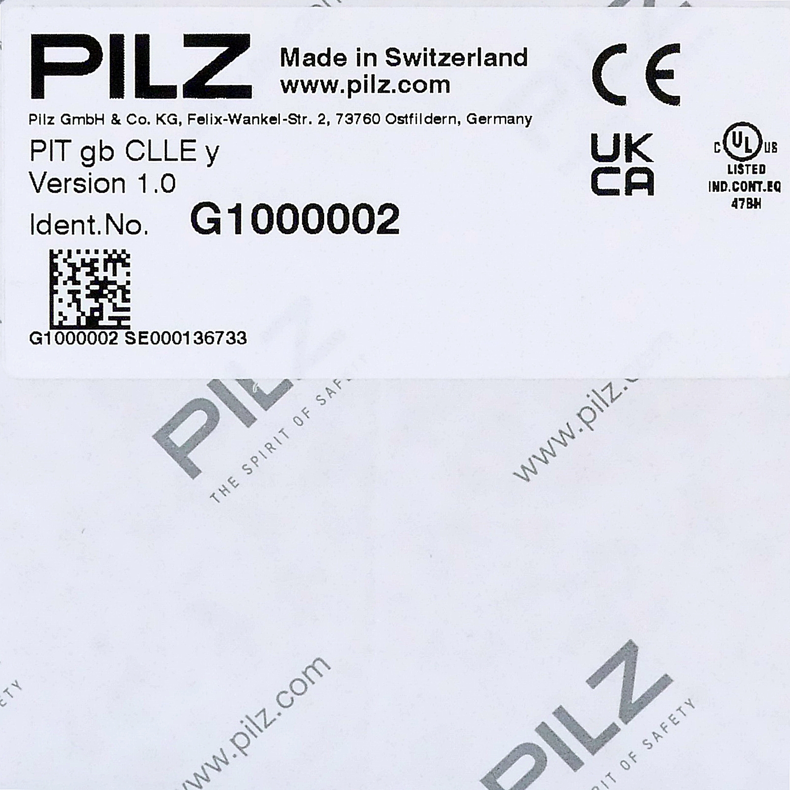 PITgatebox (Taster-Unit) PIT gb CLLE y 
