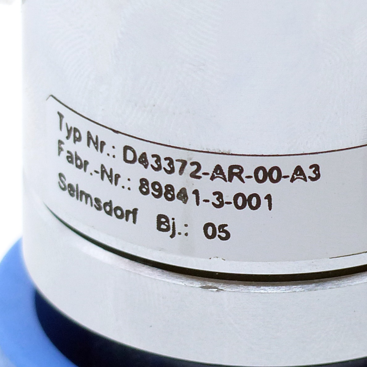 Pressure relief Valve D43372-AR-00-A3