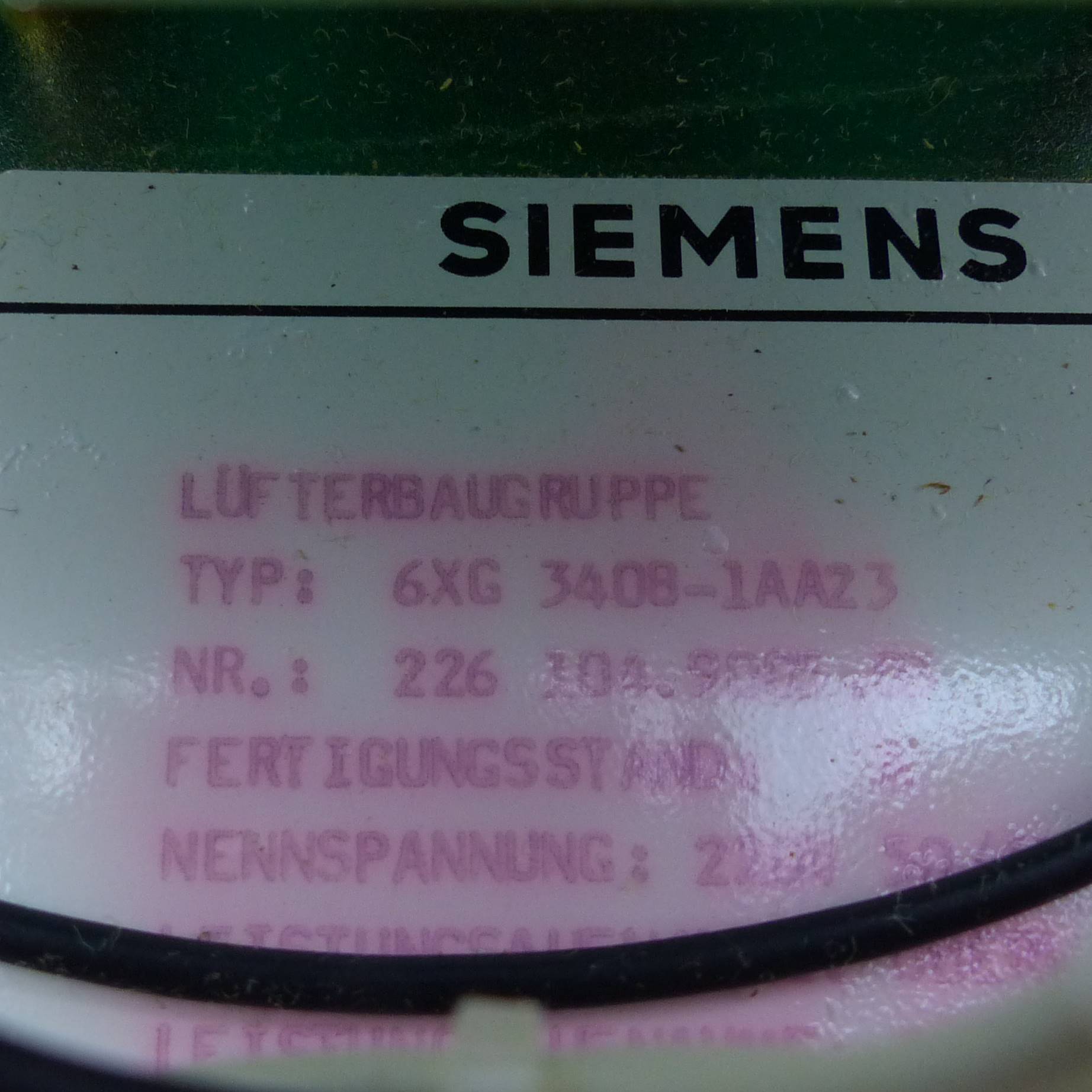 Lüfterbaugruppe